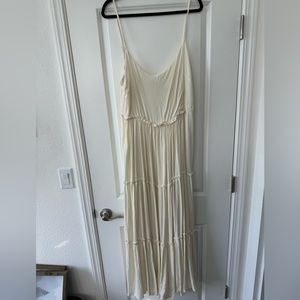 Wild Moss cream dress